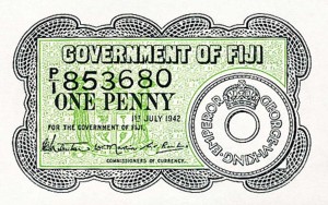 fiji  one penny 1266-f